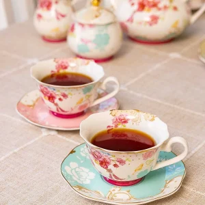 Rosa Belle Cups & Saucer Set* Homeware