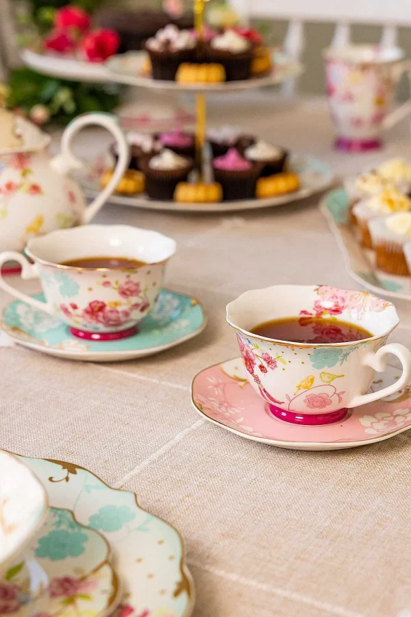 Rosa Belle Cups & Saucer Set* Homeware
