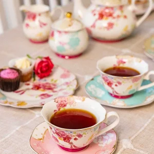 Rosa Belle Cups & Saucer Set* Homeware