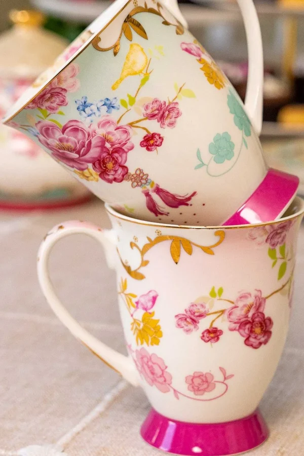 Rosa Belle Set Of 2 Mugs* Homeware