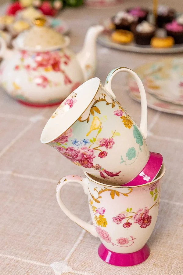Rosa Belle Set Of 2 Mugs* Homeware