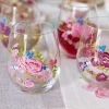 Rosa Belle Stemless Wine Glass Set Of 4* Homeware