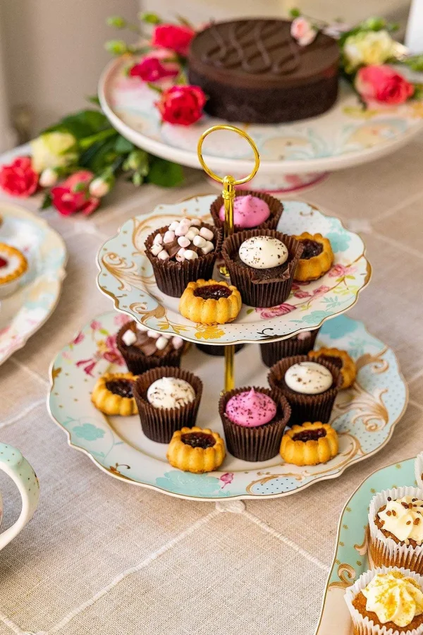Rosa Belle Two Tier Cake Plate* Homeware