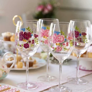 Rosa Belle Wine Glass Set Of 4* Homeware