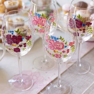 Rosa Belle Wine Glass Set Of 4* Homeware