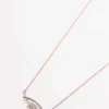 Joularie Rose Gold Double Bar Necklace* Necklaces