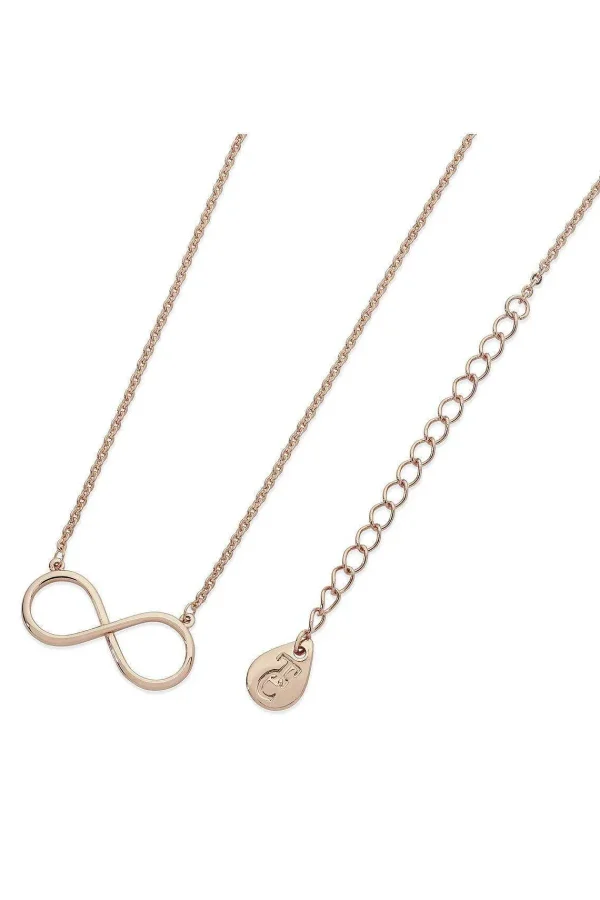 Tipperary Crystal Jewellery Rose Gold Infinity Pendant* Boxed Gifts