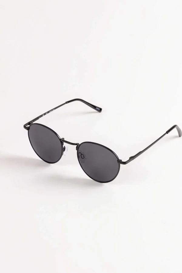 Vero Moda Accessories Round Frame Sunglasses In Black* Sunglasses