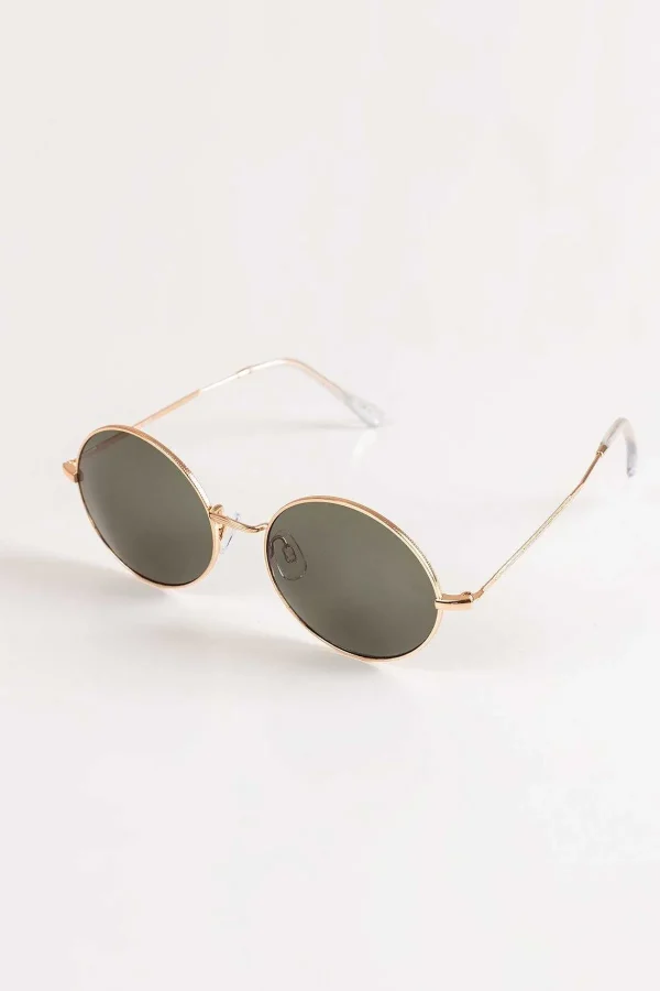Vero Moda Accessories Round Gold Frame Sunglasses* Teenager