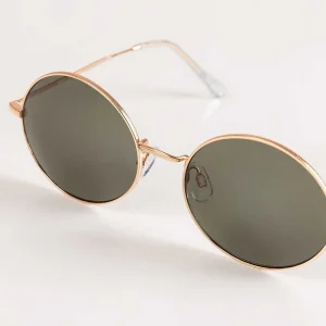 Vero Moda Accessories Round Gold Frame Sunglasses* Teenager