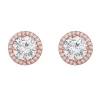 Tipperary Crystal Jewellery Round Stone Earrings* Boxed Gifts