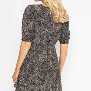 Rowen Avenue Ruffle Hem Dress In Leopard Print*Women Dresses & Jumpsuits