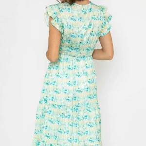 Rowen Avenue Ruth Midi Dress In Green Print*Women Dresses & Jumpsuits