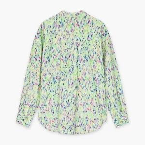 Cks Fashion Ruttens Shirt In Green Print*Women Tops & Blouses