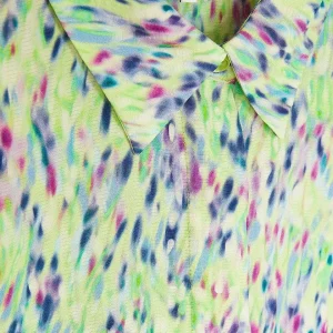 Cks Fashion Ruttens Shirt In Green Print*Women Tops & Blouses