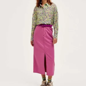 Cks Fashion Ruttens Shirt In Green Print*Women Tops & Blouses