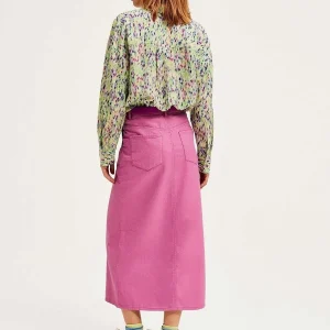 Cks Fashion Ruttens Shirt In Green Print*Women Tops & Blouses