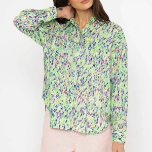 Cks Fashion Ruttens Shirt In Green Print*Women Tops & Blouses