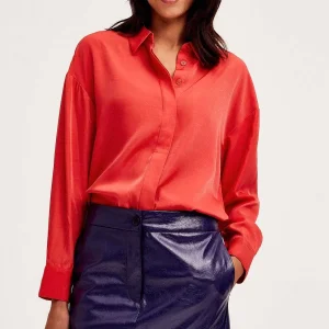 Cks Fashion Ruttens Shirt In Red*Women Tops & Blouses