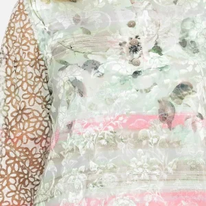 Voulez Vous Sage Printed Dovore Top*Women Tops & Blouses
