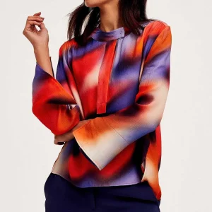 Cks Fashion Saledo Top In Multi Print*Women Tops & Blouses