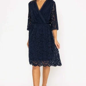 Pala D'oro Sally Midi Dress In Navy*Women Dresses & Jumpsuits