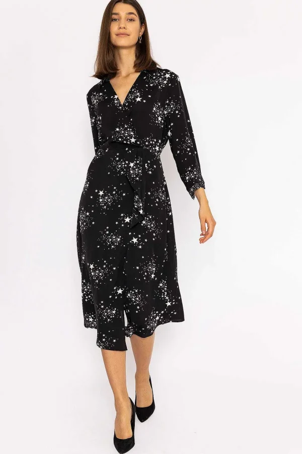 Rowen Avenue Sara Dress In Star Print*Women Dresses & Jumpsuits
