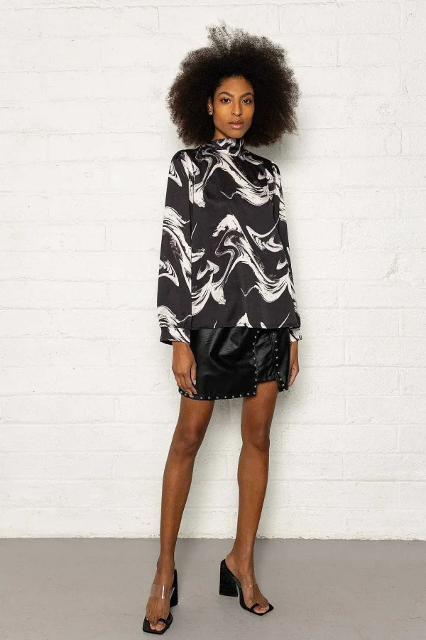 Pala D'oro Sport Sasha Blouse In Black*Women Tops & Blouses