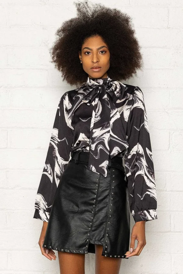 Pala D'oro Sport Sasha Blouse In Black*Women Tops & Blouses