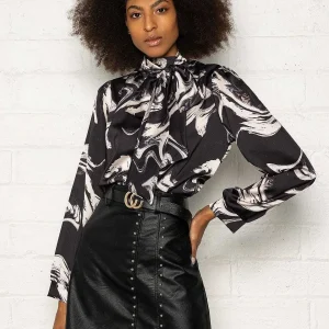 Pala D'oro Sport Sasha Blouse In Black*Women Tops & Blouses