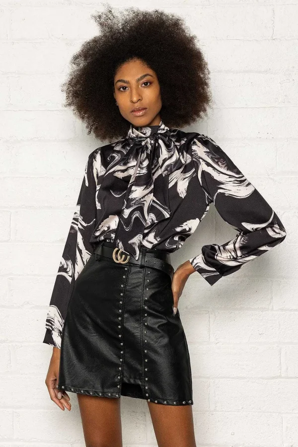 Pala D'oro Sport Sasha Blouse In Black*Women Tops & Blouses