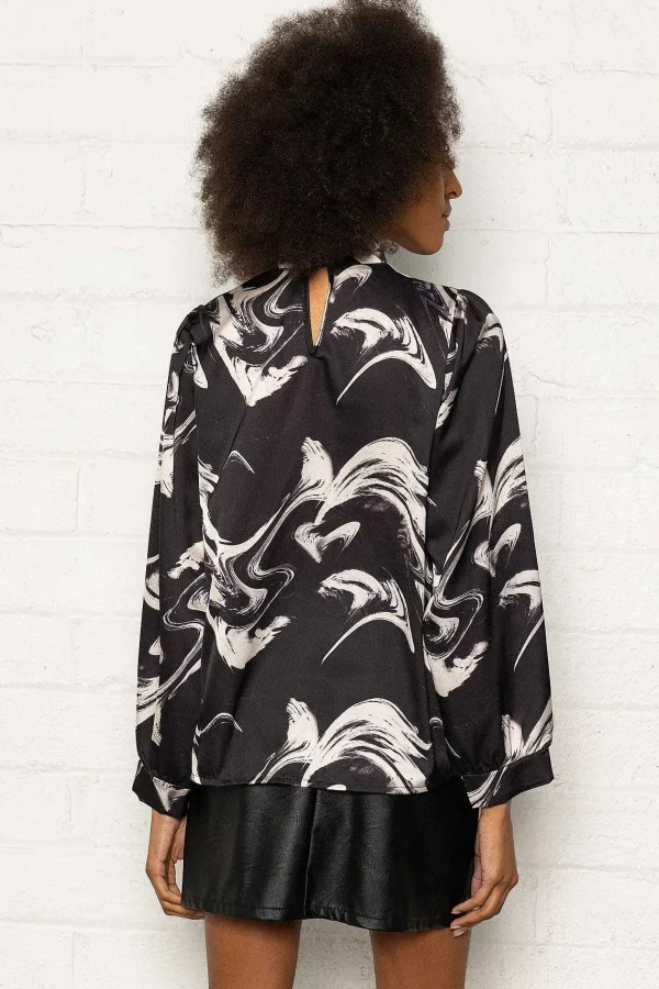 Pala D'oro Sport Sasha Blouse In Black*Women Tops & Blouses
