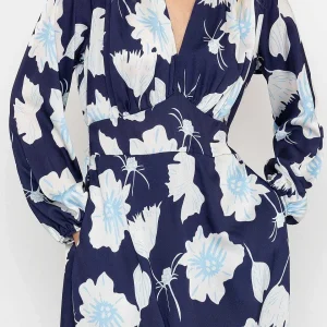 Pala D'oro Sateen Cliodhna Midi Dress In Navy*Women Dresses & Jumpsuits