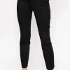 Kelly & Grace Weekend Sateen Pant In Black*Women Jeans & Trousers