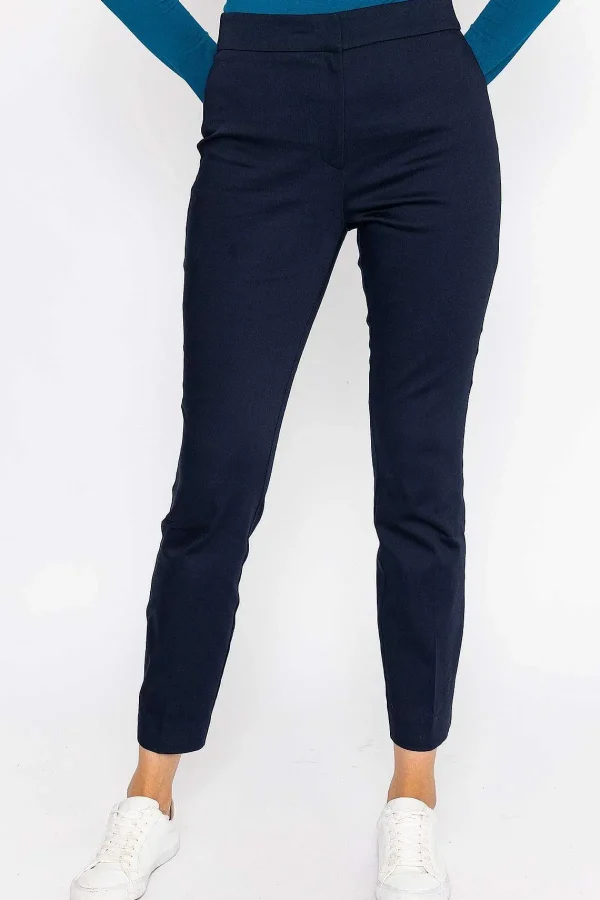Kelly & Grace Weekend Sateen Pant In Navy*Women Jeans & Trousers