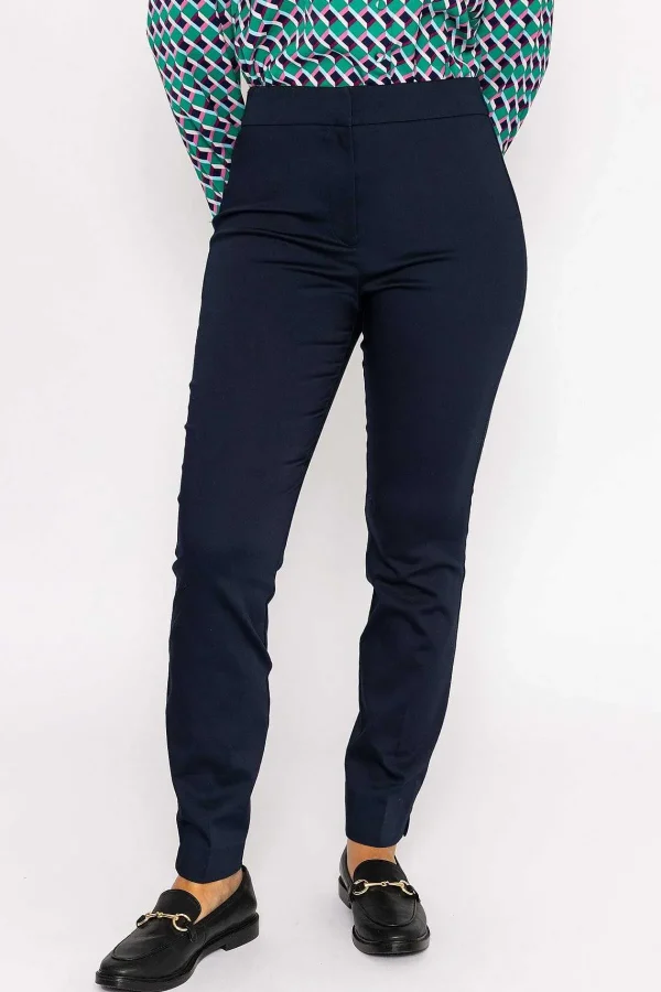 Kelly & Grace Weekend Sateen Pant In Navy*Women Jeans & Trousers