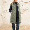 Lighthouse Savannah Gilet In Khaki*Women Coats & Jackets