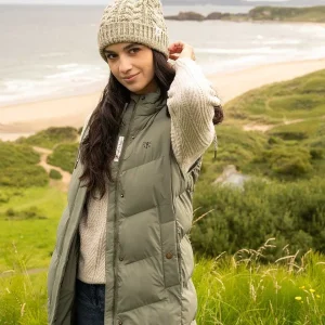 Lighthouse Savannah Gilet In Khaki*Women Coats & Jackets