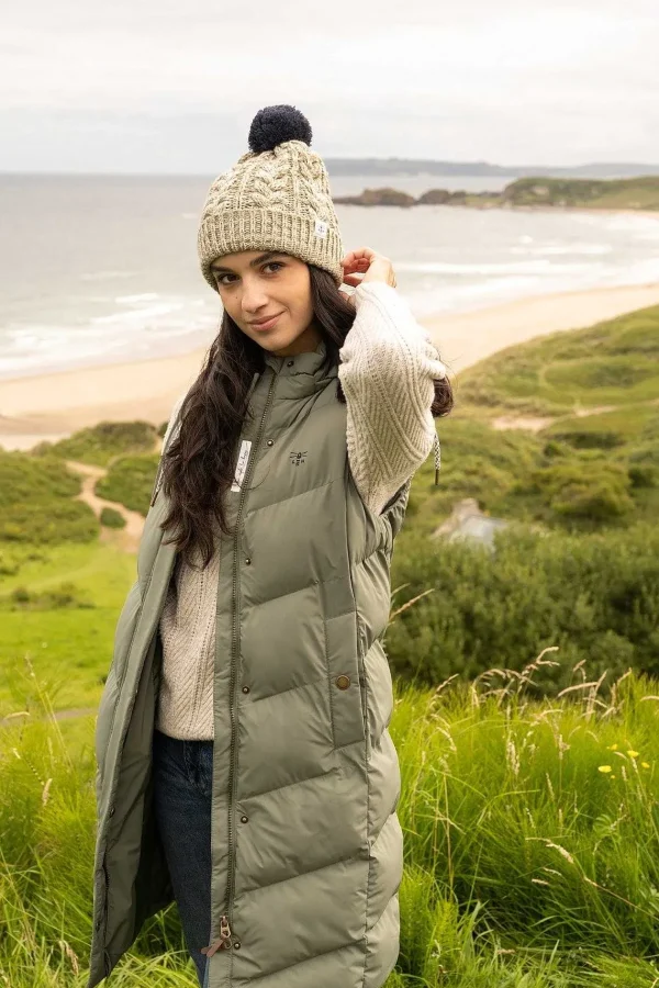Lighthouse Savannah Gilet In Khaki*Women Coats & Jackets