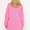 Pala D'oro Scuba Coat In Pink*Women Coats & Jackets