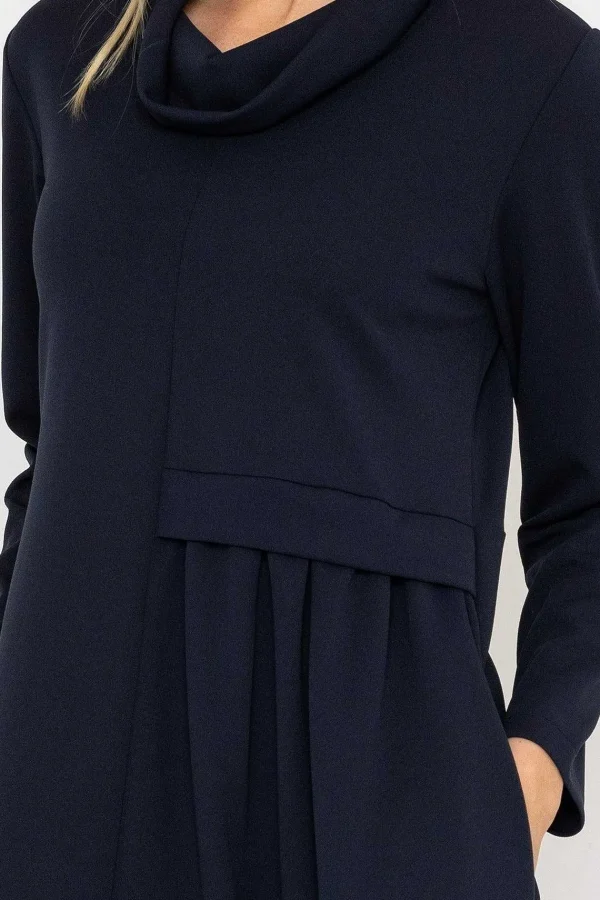 Pala D'oro Scuba Roll Neck Midi Dress*Women Dresses & Jumpsuits