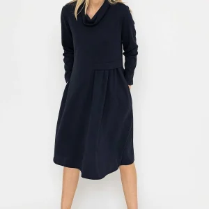 Pala D'oro Scuba Roll Neck Midi Dress*Women Dresses & Jumpsuits
