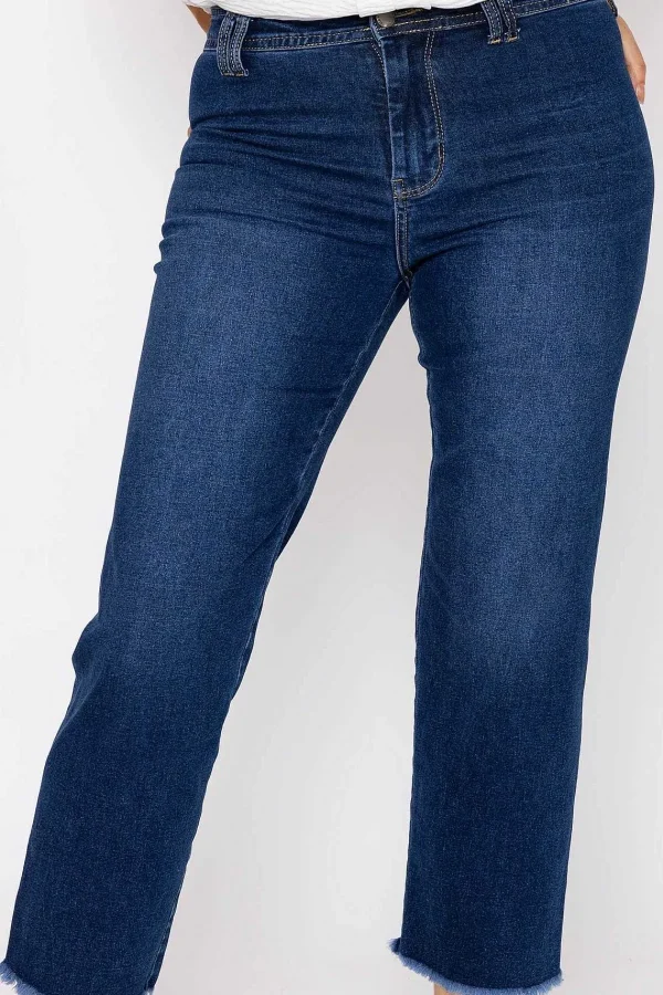 J'aime la Vie Seamless Hem Denim Jeans*Women Jeans & Trousers