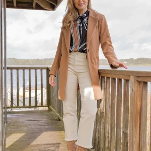 J'aime la Vie Seamless Hem Jeans In Cream*Women Jeans & Trousers