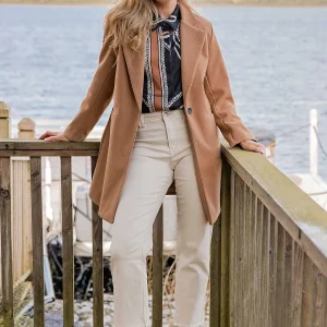 J'aime la Vie Seamless Hem Jeans In Cream*Women Jeans & Trousers