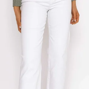 Kalisson Seamless Hem Jeans In Ecru*Women Jeans & Trousers