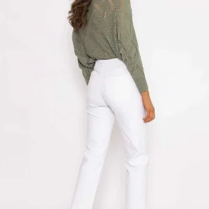 Kalisson Seamless Hem Jeans In Ecru*Women Jeans & Trousers