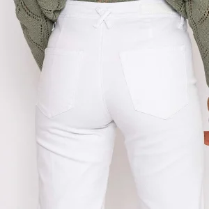 Kalisson Seamless Hem Jeans In Ecru*Women Jeans & Trousers