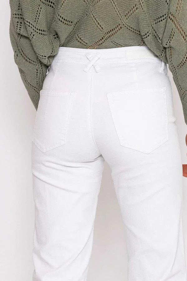 Kalisson Seamless Hem Jeans In Ecru*Women Jeans & Trousers