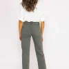 Kalisson Seamless Hem Jeans In Khaki*Women Jeans & Trousers